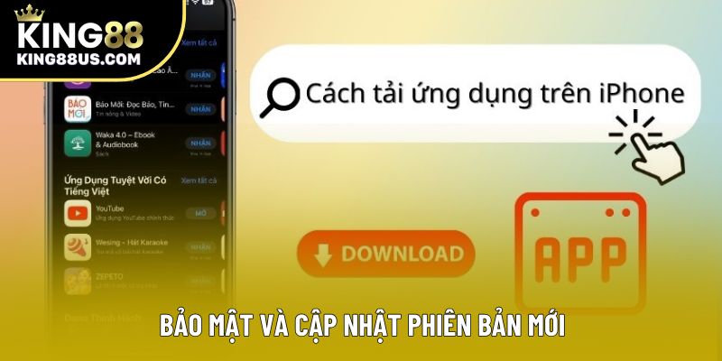 Bảo mật và cập nhật phiên bản mới
